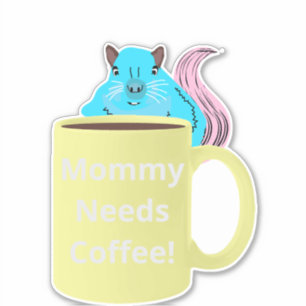 Naughty Squirrel #253 Coffee Cup