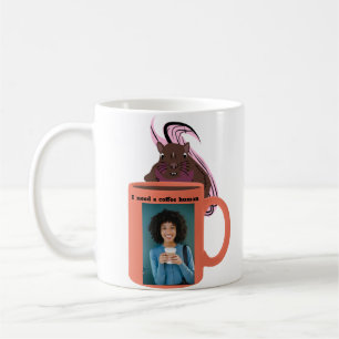 Naughty Squirrel #259 Coffee Human Mug