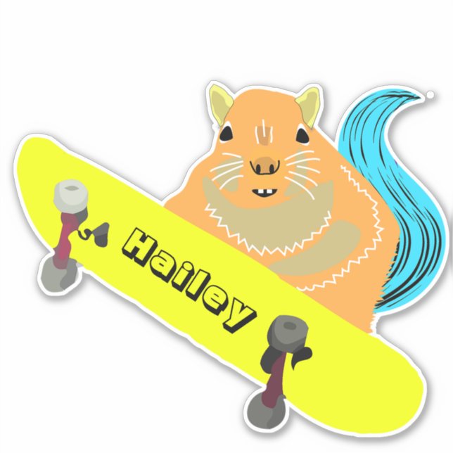 Naughty Squirrel #273 Hailey Skateboarding (Front)