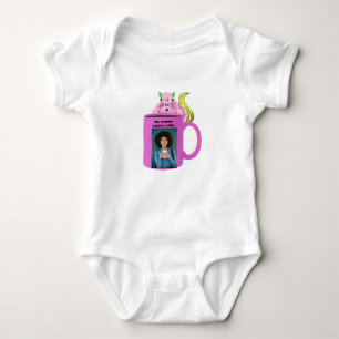 Naughty Squirrel #277 Baby Coffee Bodysuit