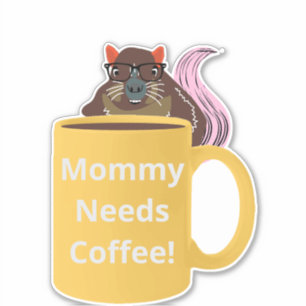 Naughty Squirrel #286 Coffee Cup
