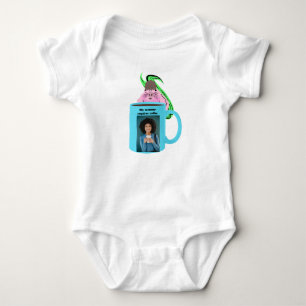 Naughty Squirrel #293 Baby Coffee Bodysuit