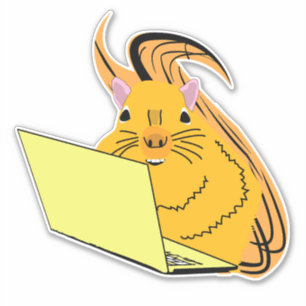 Naughty Squirrel #2 Sticker