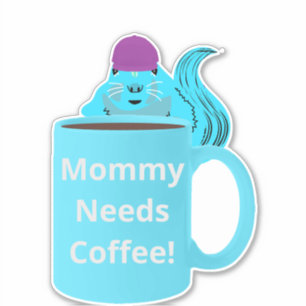 Naughty Squirrel #302 Coffee Cup