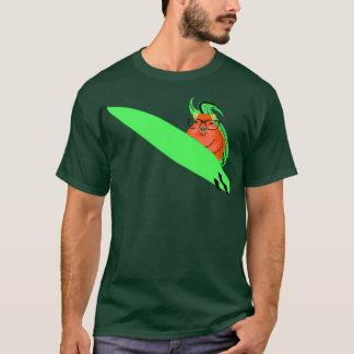 Naughty Squirrel 326 Surfing T-Shirt