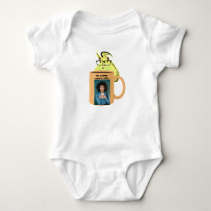 Naughty Squirrel #330 Baby Coffee Bodysuit