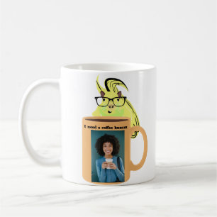 Naughty Squirrel #330 Coffee Human Mug