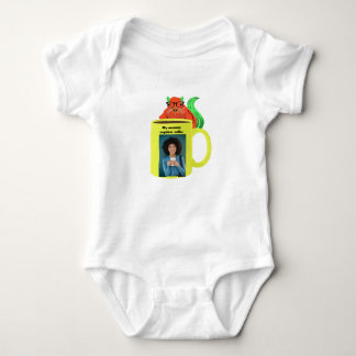 Naughty Squirrel #340 Baby Coffee Bodysuit