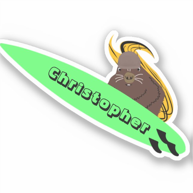 Naughty Squirrel #364 Surfing (Front)