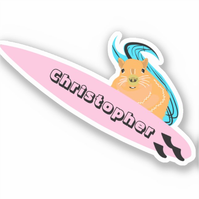 Naughty Squirrel #371 Surfing (Front)