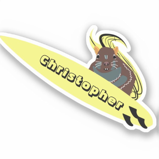 Naughty Squirrel #373 Surfing (Front)