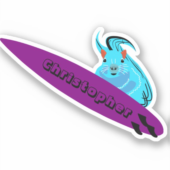 Naughty Squirrel #377 Surfing (Front)