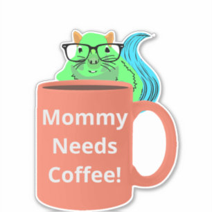 Naughty Squirrel #415 Coffee Cup