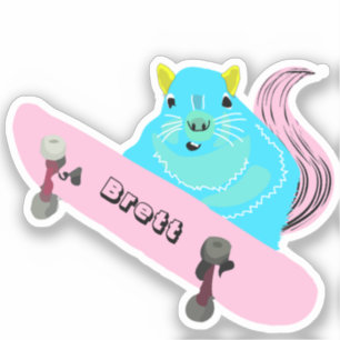 Naughty Squirrel #439 Brett Skateboarding