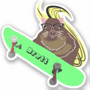 Naughty Squirrel #447 Brett Skateboarding