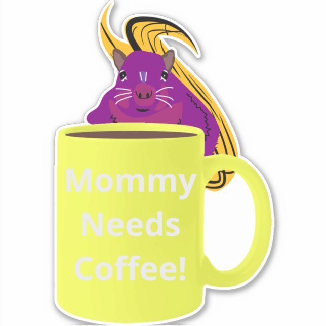 Naughty Squirrel #449 Coffee Cup (Front)