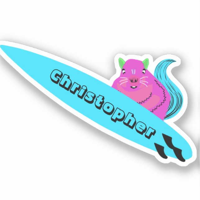 Naughty Squirrel #450 Surfing (Front)