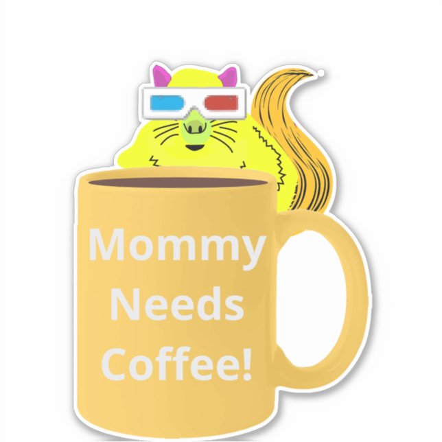 Naughty Squirrel #463 Coffee Cup (Front)