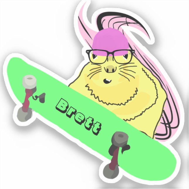 Naughty Squirrel #491 Brett Skateboarding