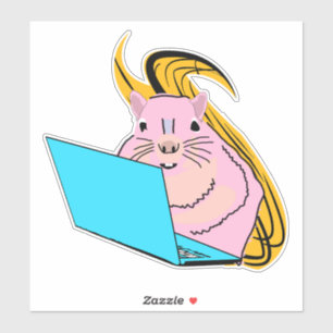 Naughty Squirrel #4 Sticker