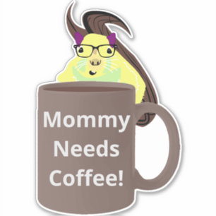 Naughty Squirrel #507 Coffee Cup