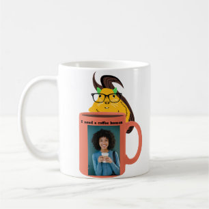 Naughty Squirrel #515 Coffee Human Mug
