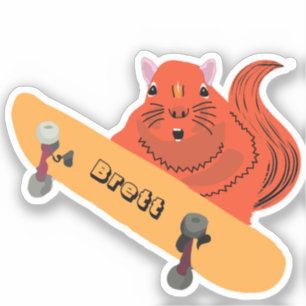 Naughty Squirrel #547 Brett Skateboarding