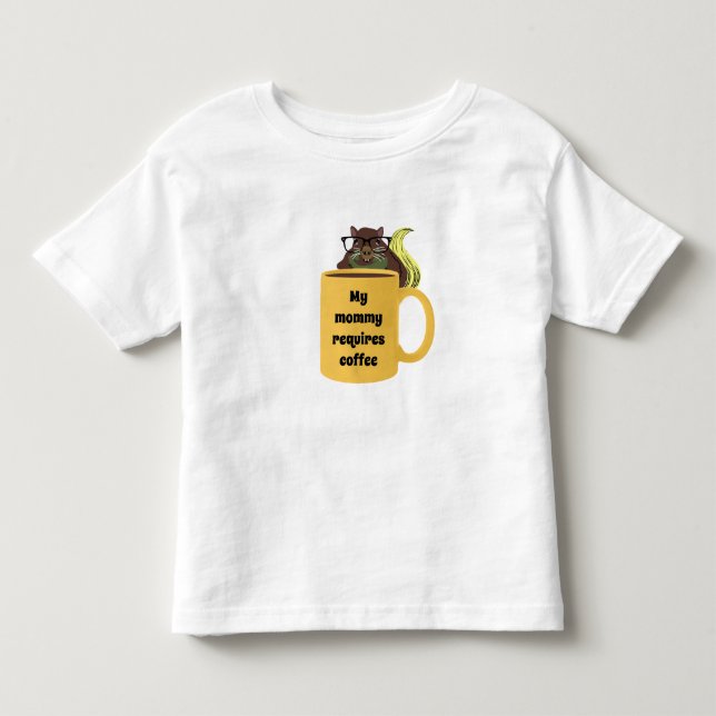 Naughty Squirrel #551 Toddler T-Shirt (Front)