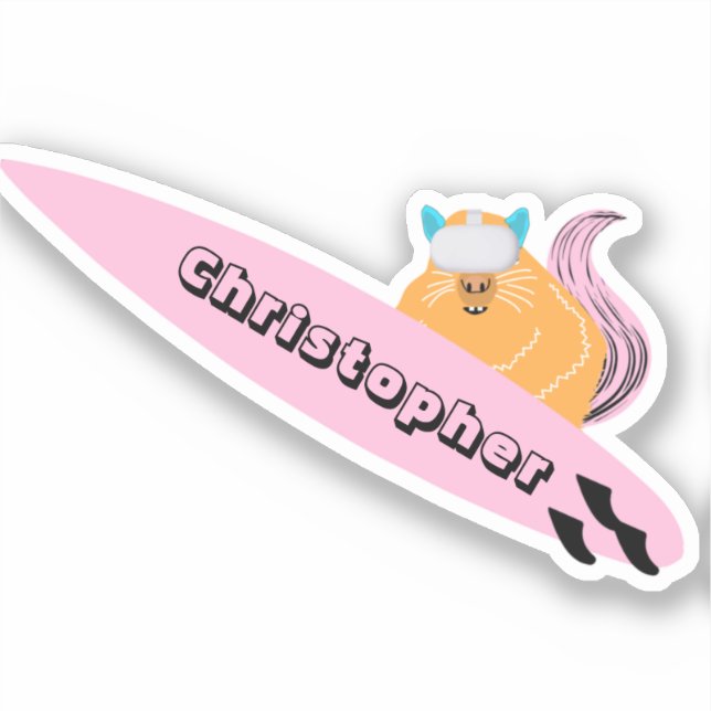 Naughty Squirrel #592 Surfing (Front)