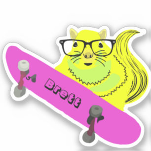 Naughty Squirrel #619 Brett Skateboarding