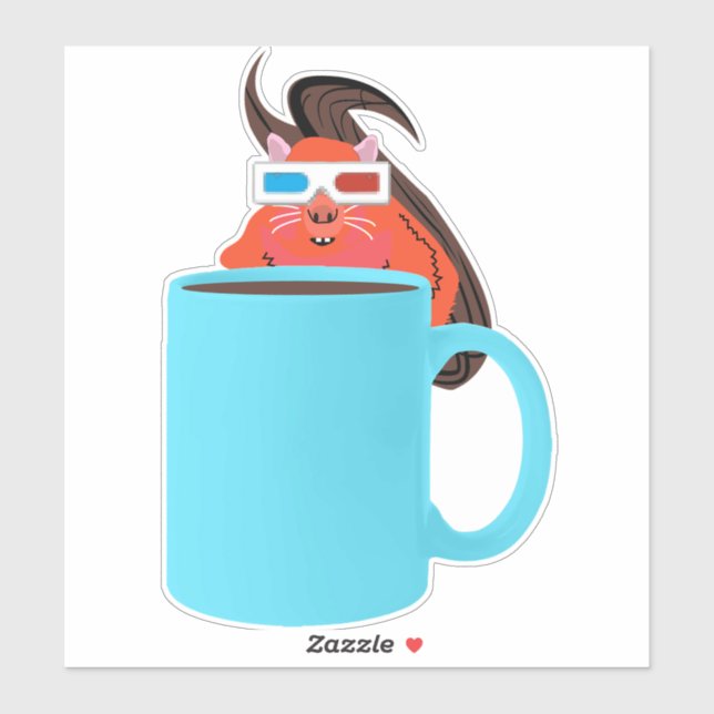 Naughty Squirrel #711 (Sheet)