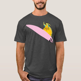 Naughty Squirrel 712 Surfing T-Shirt