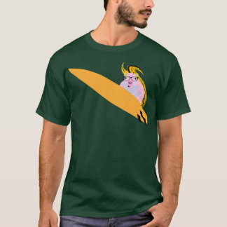 Naughty Squirrel 719 Surfing T-Shirt