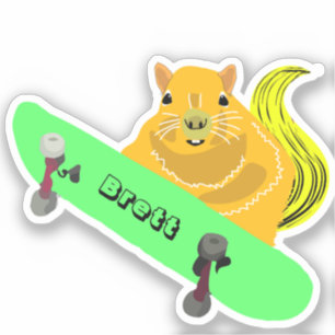 Naughty Squirrel #726 Brett Skateboarding