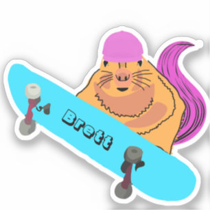 Naughty Squirrel #727 Brett Skateboarding