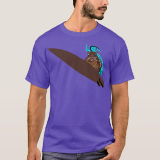 Naughty Squirrel 736 Surfing T-Shirt