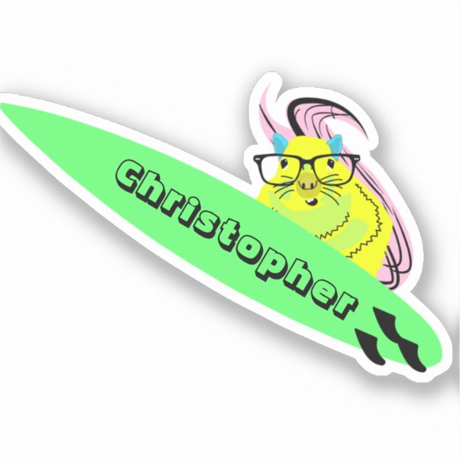 Naughty Squirrel #751 Surfing (Front)