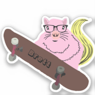 Naughty Squirrel #758 Brett Skateboarding