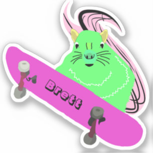 Naughty Squirrel #763 Brett Skateboarding