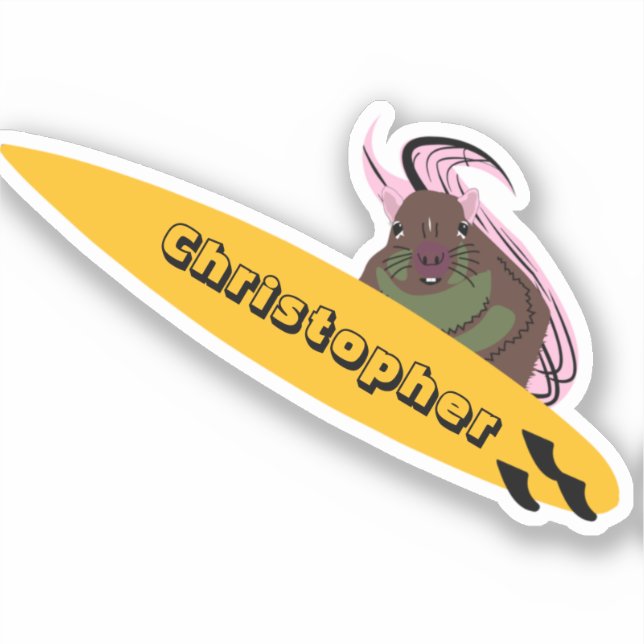 Naughty Squirrel #766 Surfing (Front)
