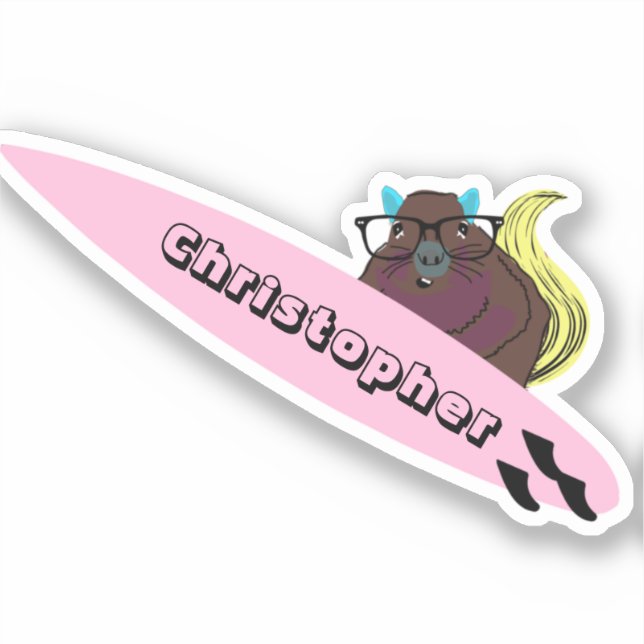 Naughty Squirrel #776 Surfing (Front)