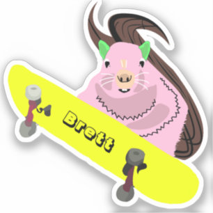 Naughty Squirrel #781 Brett Skateboarding