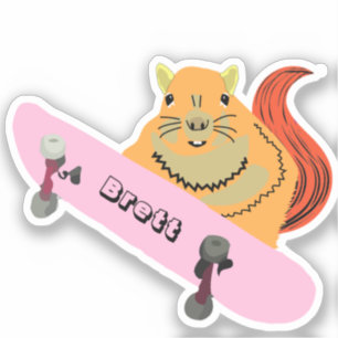 Naughty Squirrel #823 Brett Skateboarding