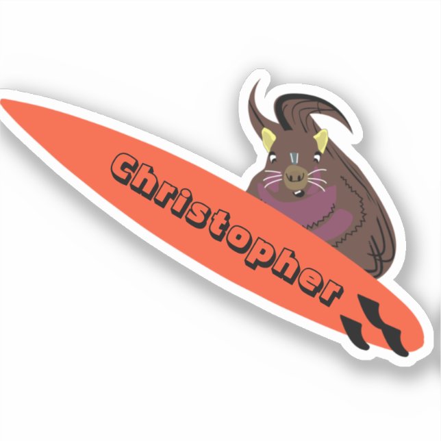 Naughty Squirrel #835 Surfing (Front)