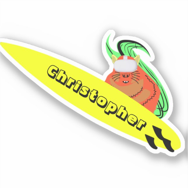 Naughty Squirrel #847 Surfing (Front)
