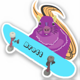 Naughty Squirrel #854 Brett Skateboarding