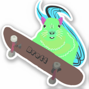 Naughty Squirrel #903 Brett Skateboarding