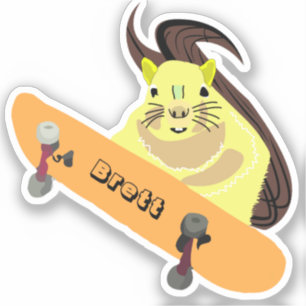 Naughty Squirrel #915 Brett Skateboarding