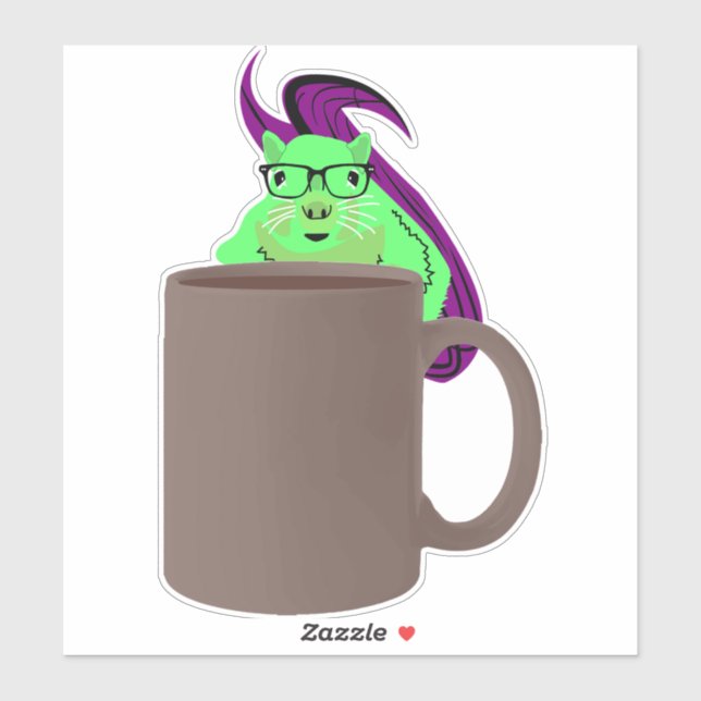 Naughty Squirrel #978 Sticker (Sheet)