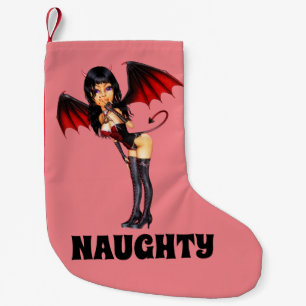 NAUGHTY WIFE FUNNY CHRISTMAS STOCKING